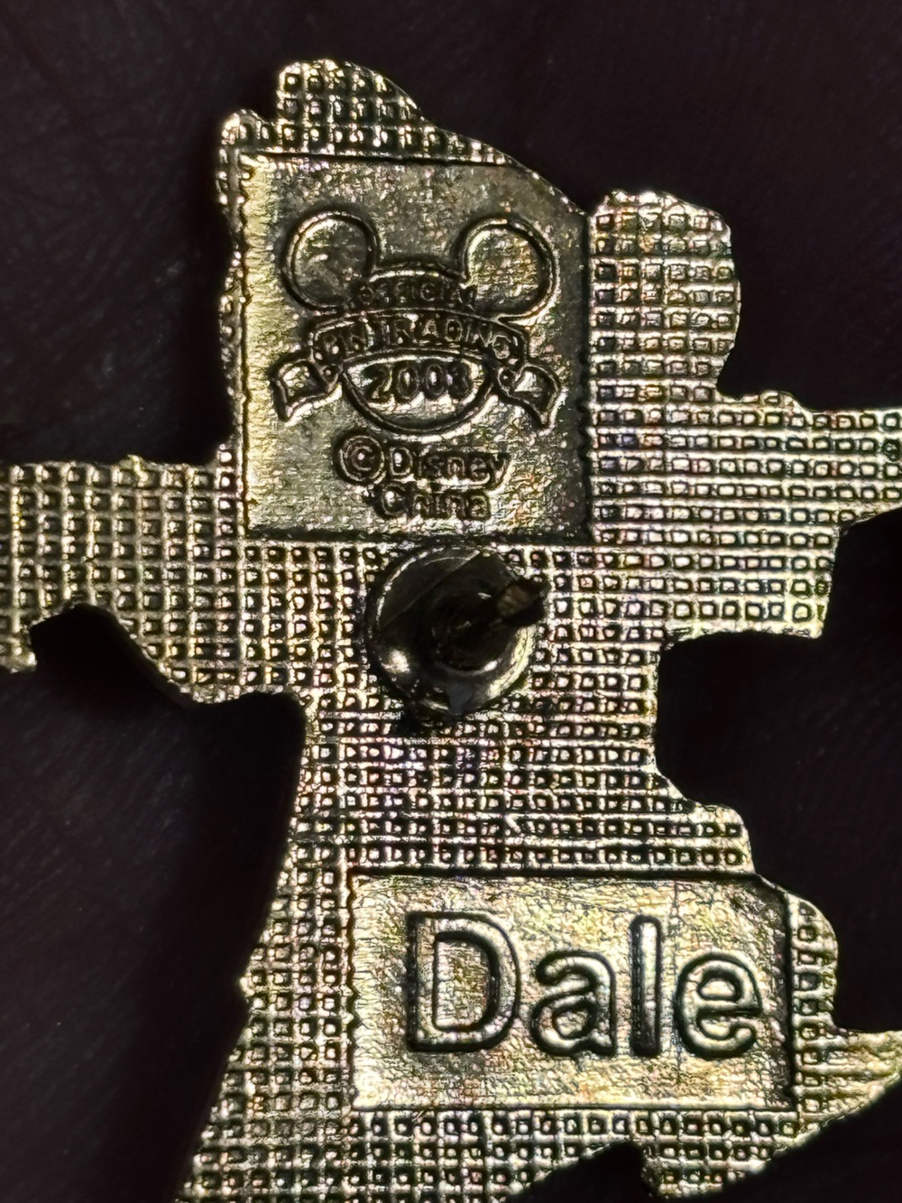 Dale from Rescue Rangers Disney Core Pin 2003 - Picture 5 of 6